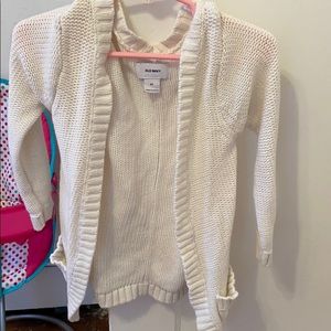 Cream Old navy sweater